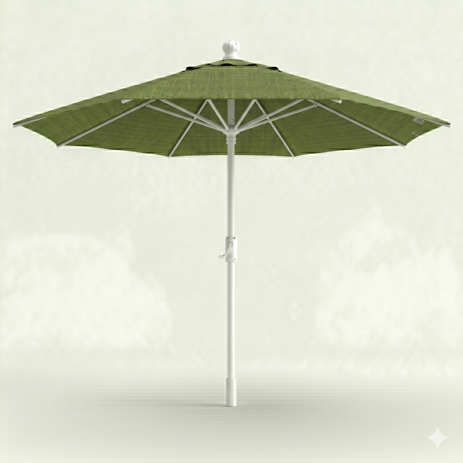 Lighthouse Casual Swirl Tilt Solar Umbrella with LED Lights