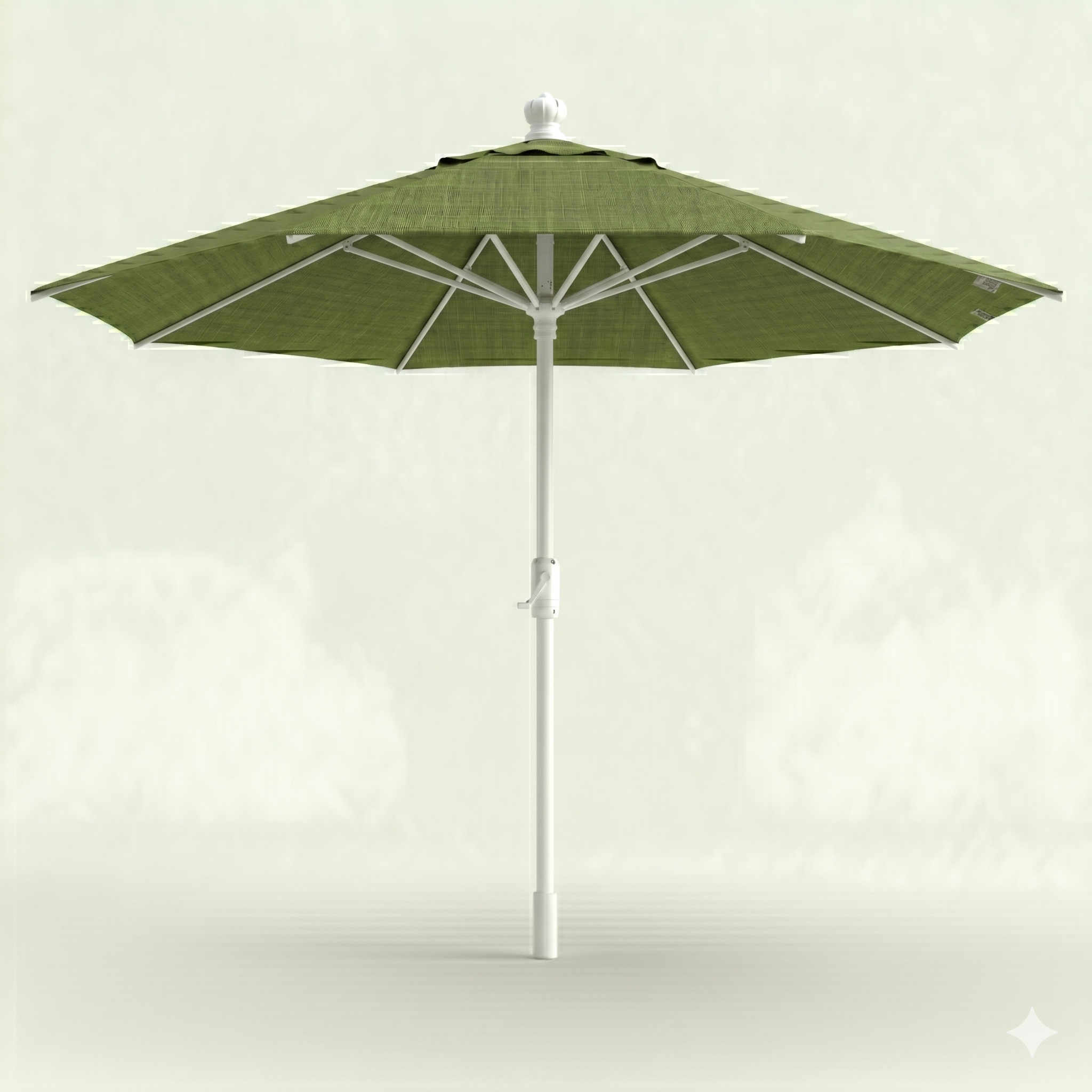 Lighthouse Casual Swirl Tilt Solar Umbrella with LED Lights