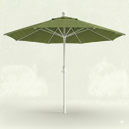 Lighthouse Casual Swirl Tilt Solar Umbrella with LED Lights