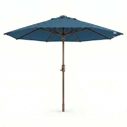 Lighthouse Casual Swirl Tilt Solar Umbrella with LED Lights