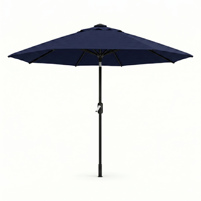 Lighthouse Casual Swirl Tilt Solar Umbrella with LED Lights