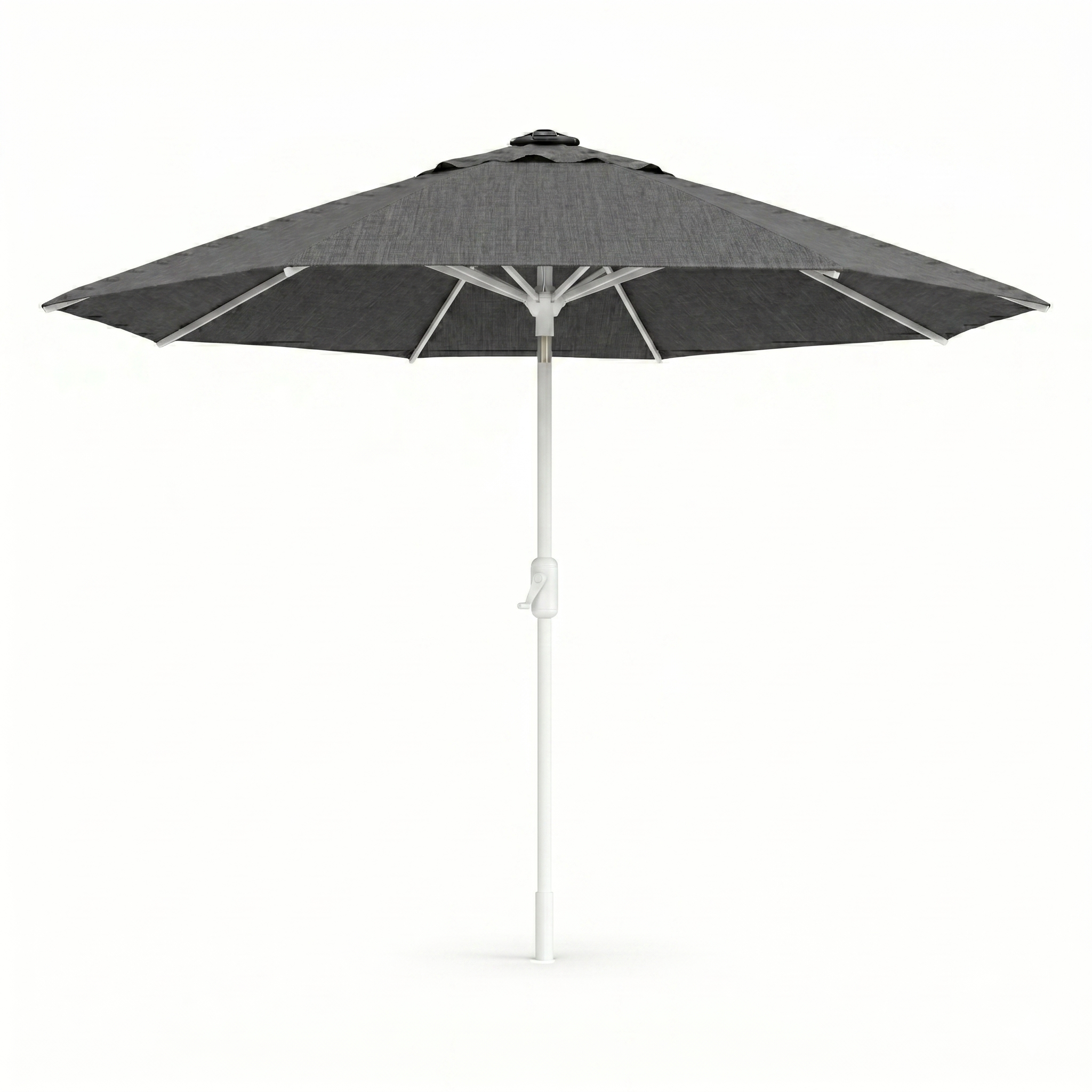 Lighthouse Casual Swirl Tilt Solar Umbrella with LED Lights