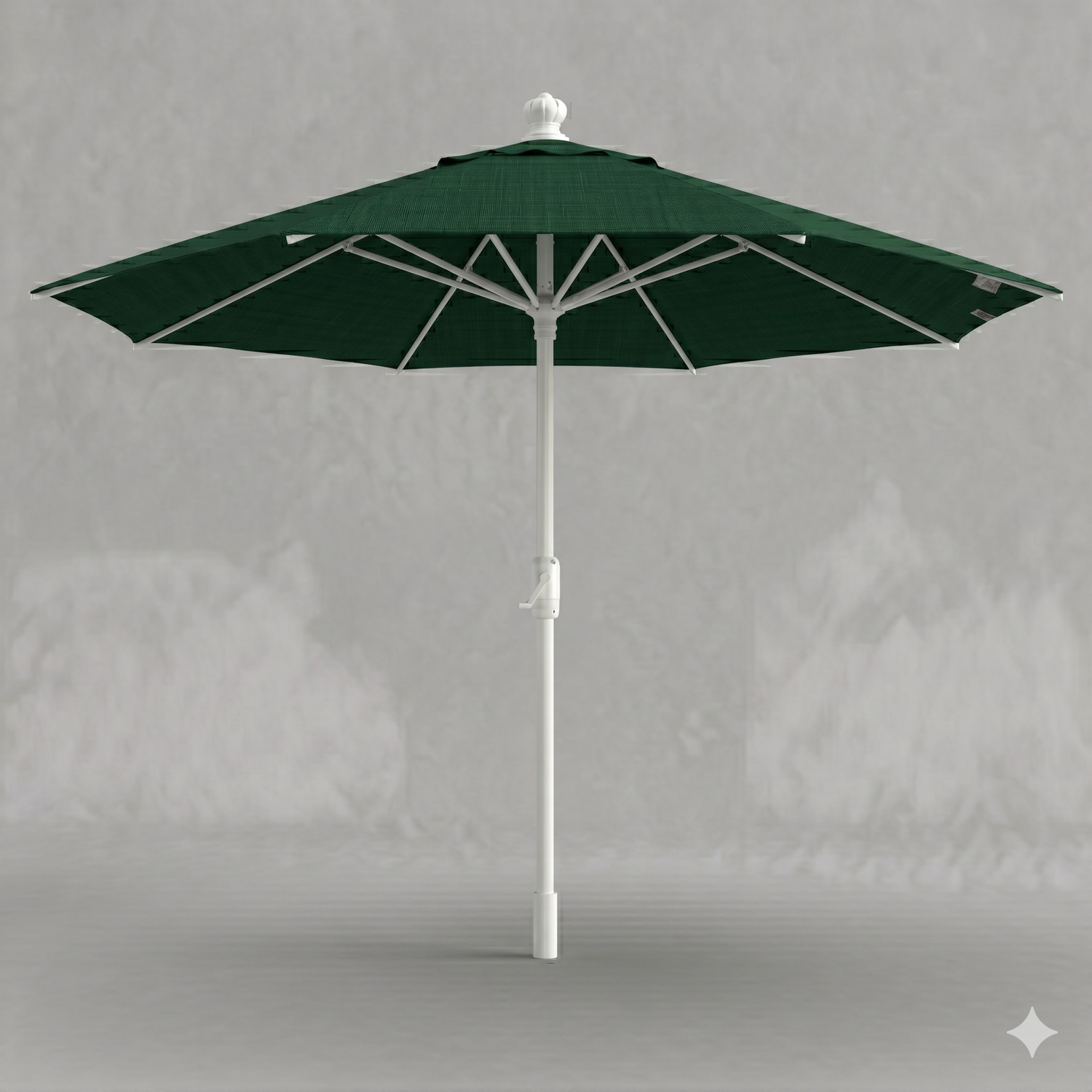 Lighthouse Casual Swirl Tilt Solar Umbrella with LED Lights