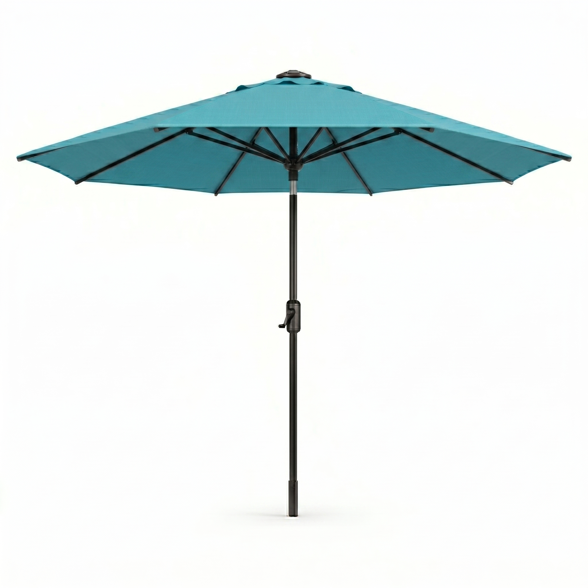 Lighthouse Casual Swirl Tilt Solar Umbrella with LED Lights