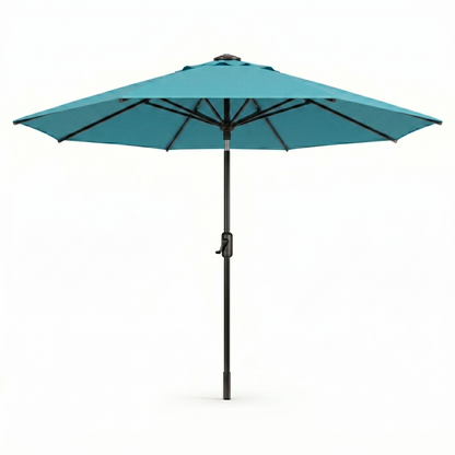 Lighthouse Casual Swirl Tilt Solar Umbrella with LED Lights