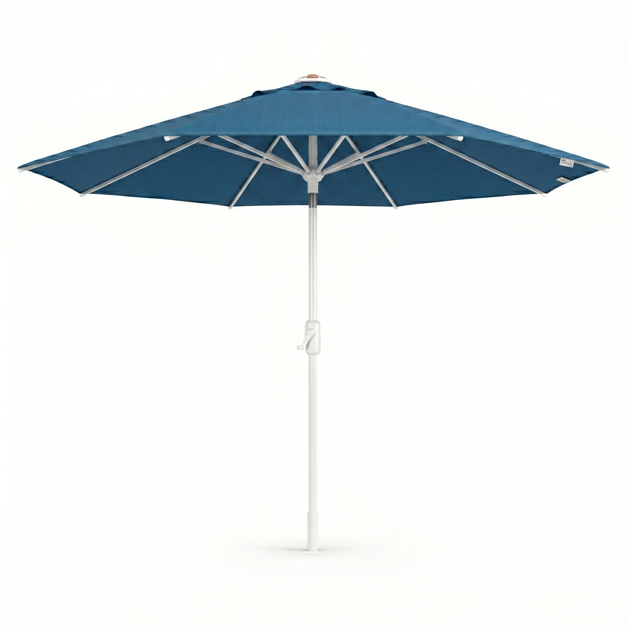 Lighthouse Casual Swirl Tilt Solar Umbrella with LED Lights