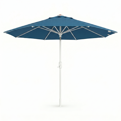 Lighthouse Casual Swirl Tilt Solar Umbrella with LED Lights