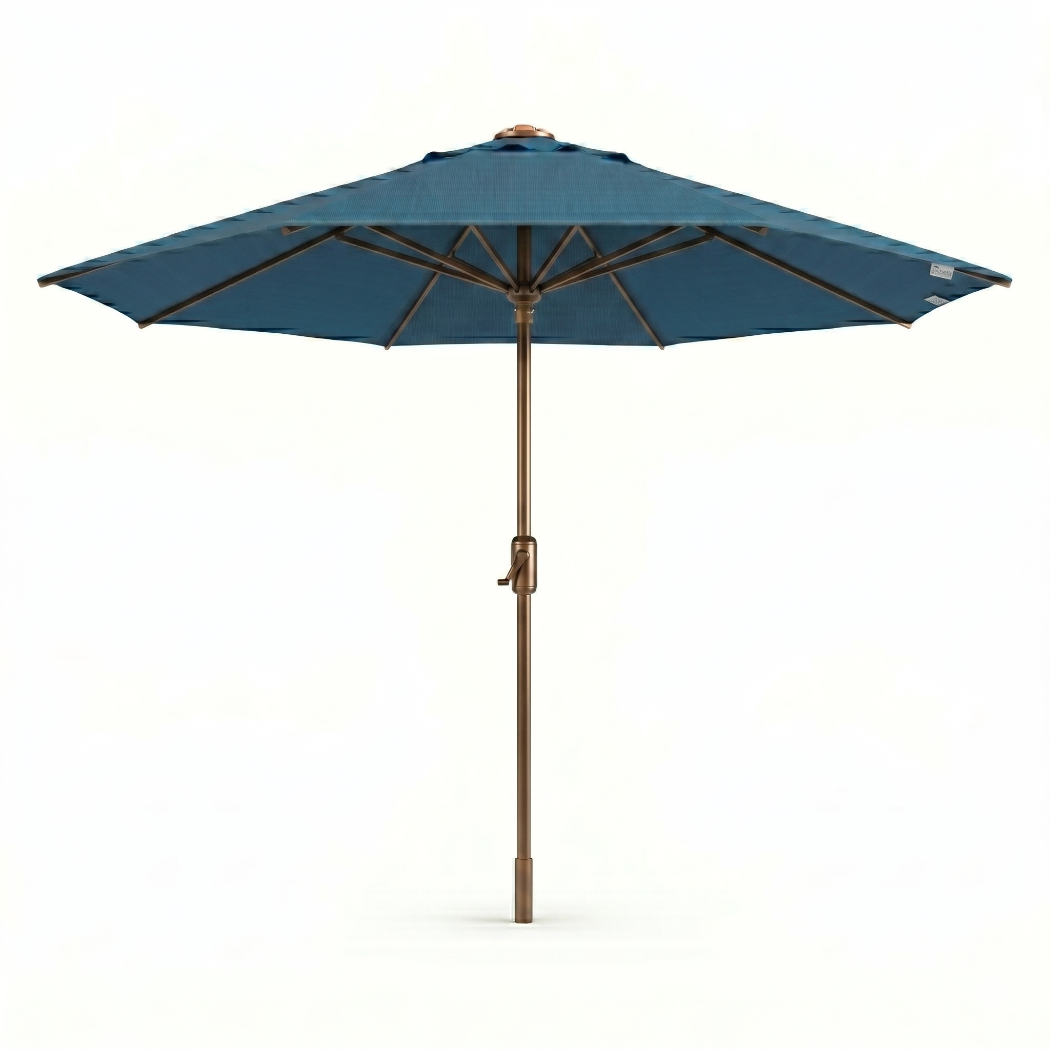Lighthouse Casual Swirl Tilt Solar Umbrella with LED Lights
