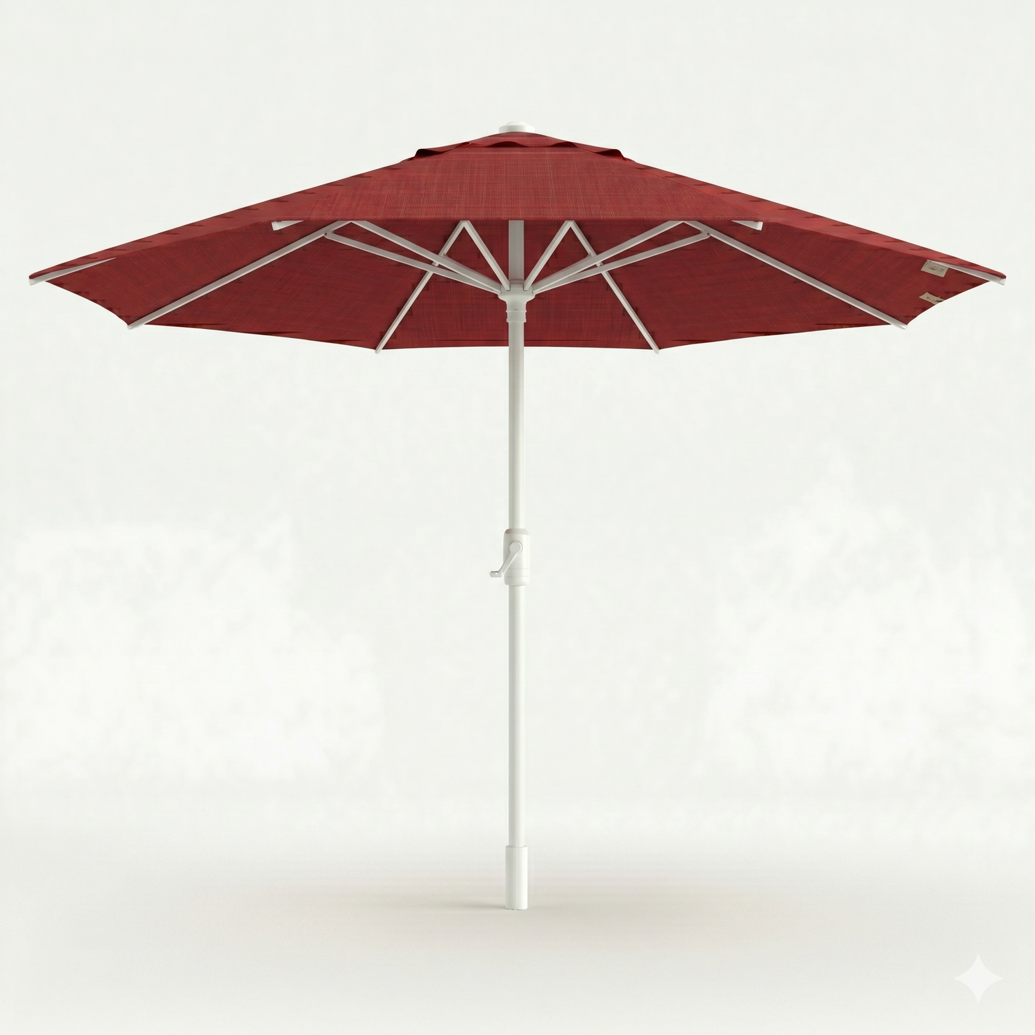 Lighthouse Casual Swirl Tilt Solar Umbrella with LED Lights