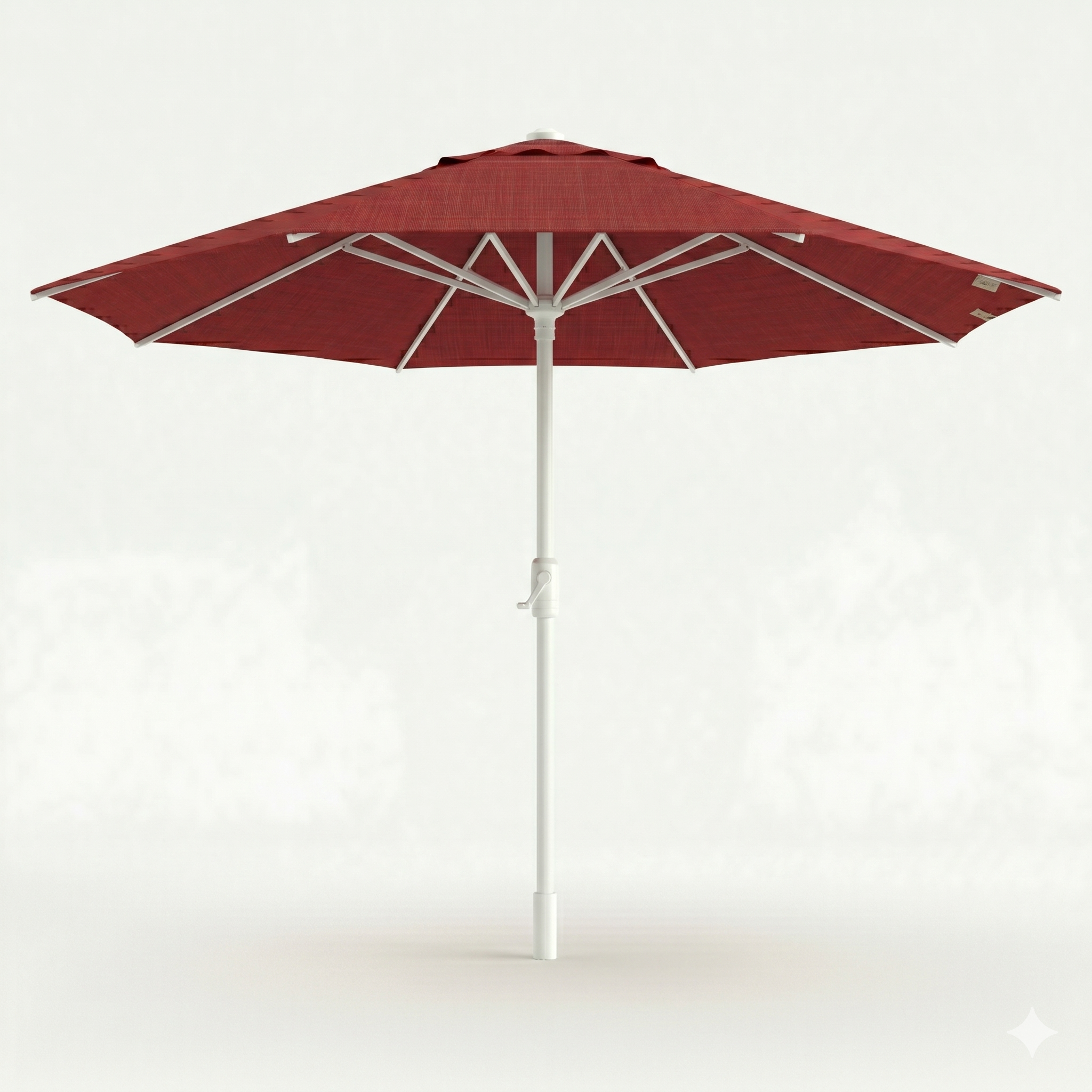 Lighthouse Casual Swirl Tilt Solar Umbrella with LED Lights