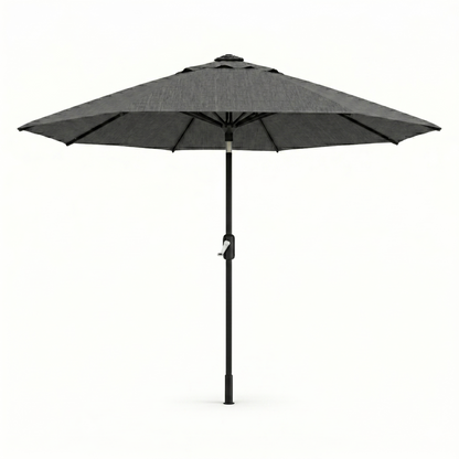 Lighthouse Casual Swirl Tilt Solar Umbrella with LED Lights