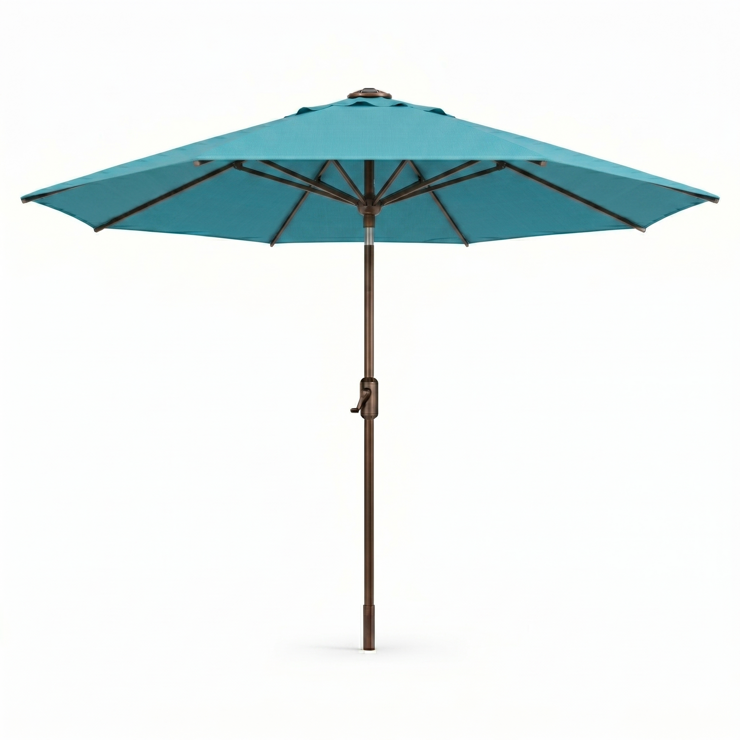 Lighthouse Casual Swirl Tilt Solar Umbrella with LED Lights
