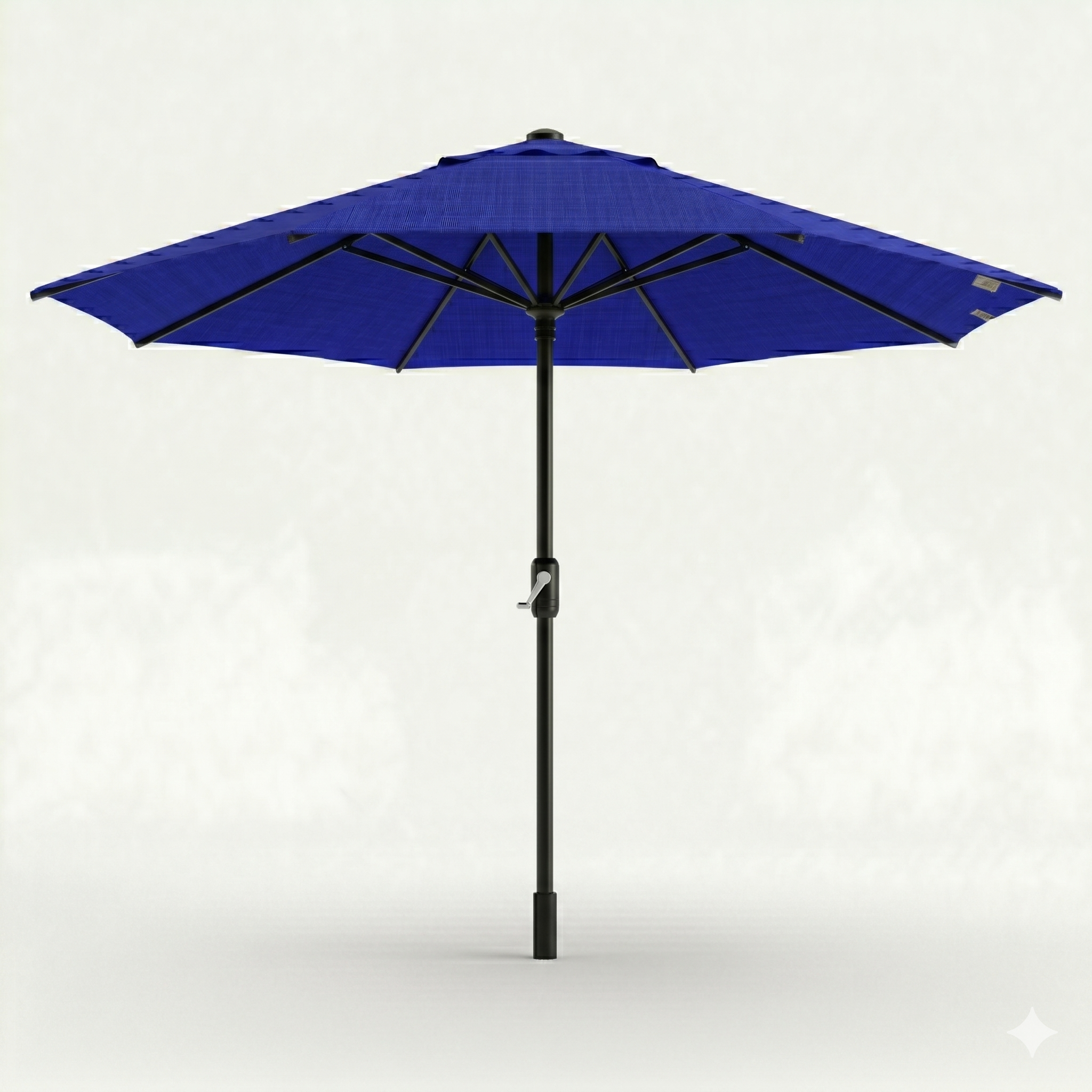 Lighthouse Casual Swirl Tilt Solar Umbrella with LED Lights
