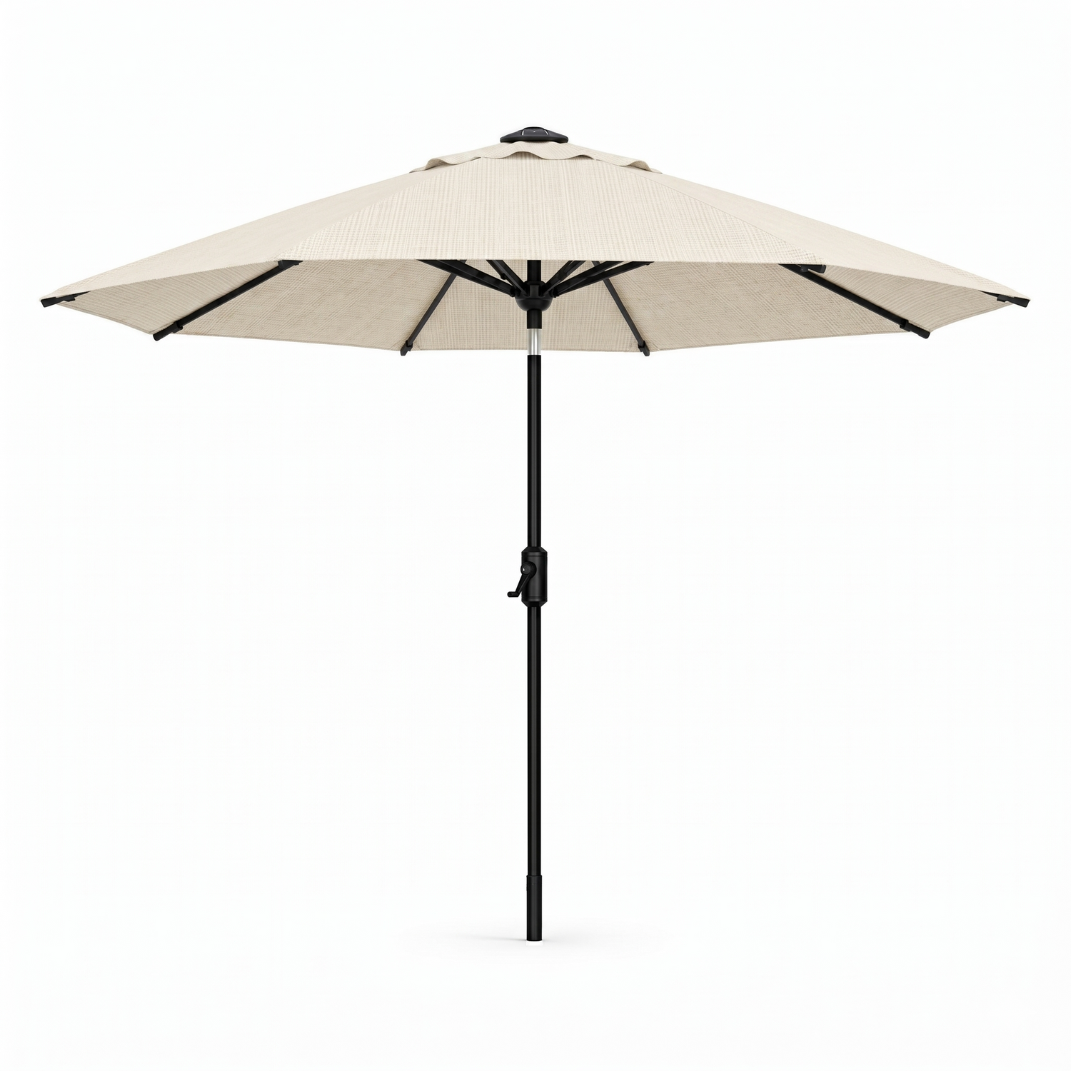 Lighthouse Casual Swirl Tilt Solar Umbrella with LED Lights