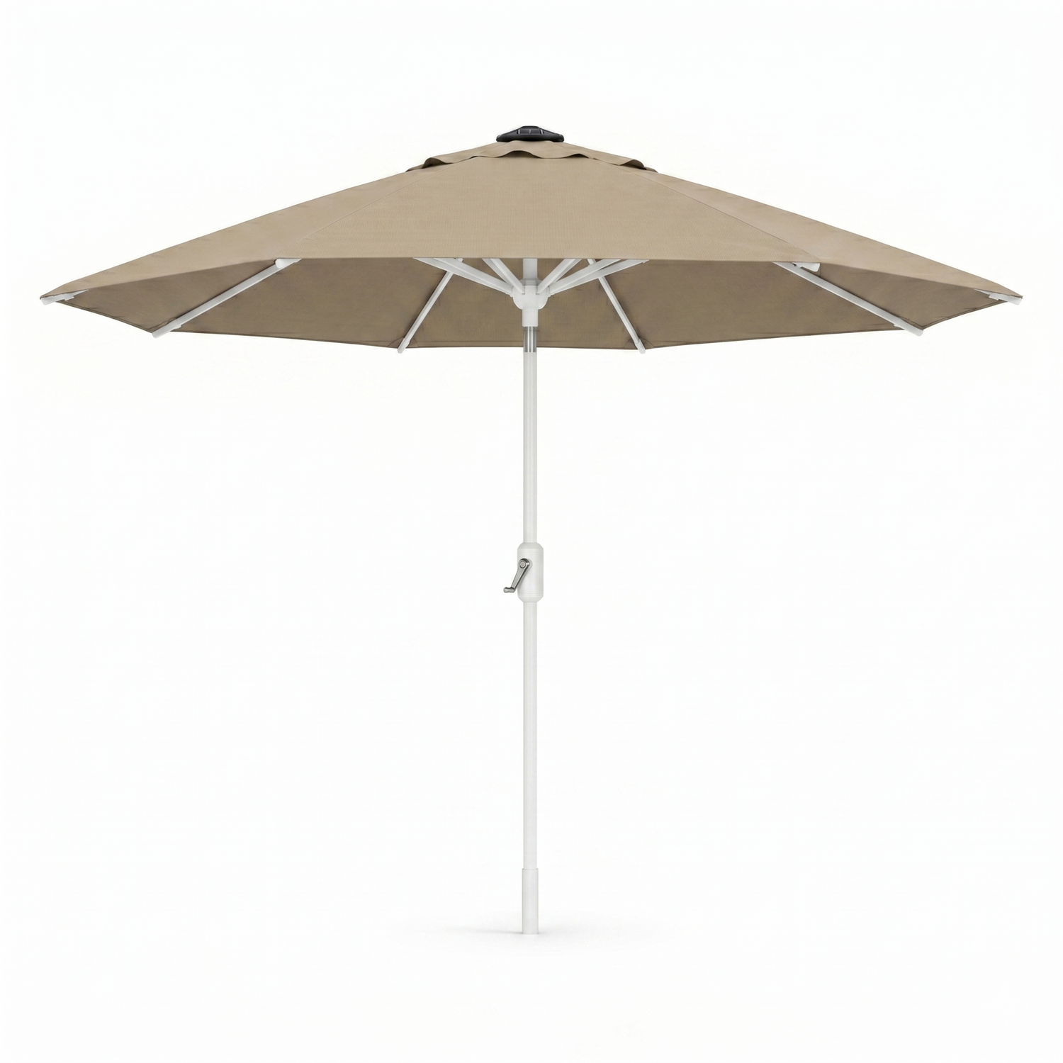 Lighthouse Casual Swirl Tilt Solar Umbrella with LED Lights