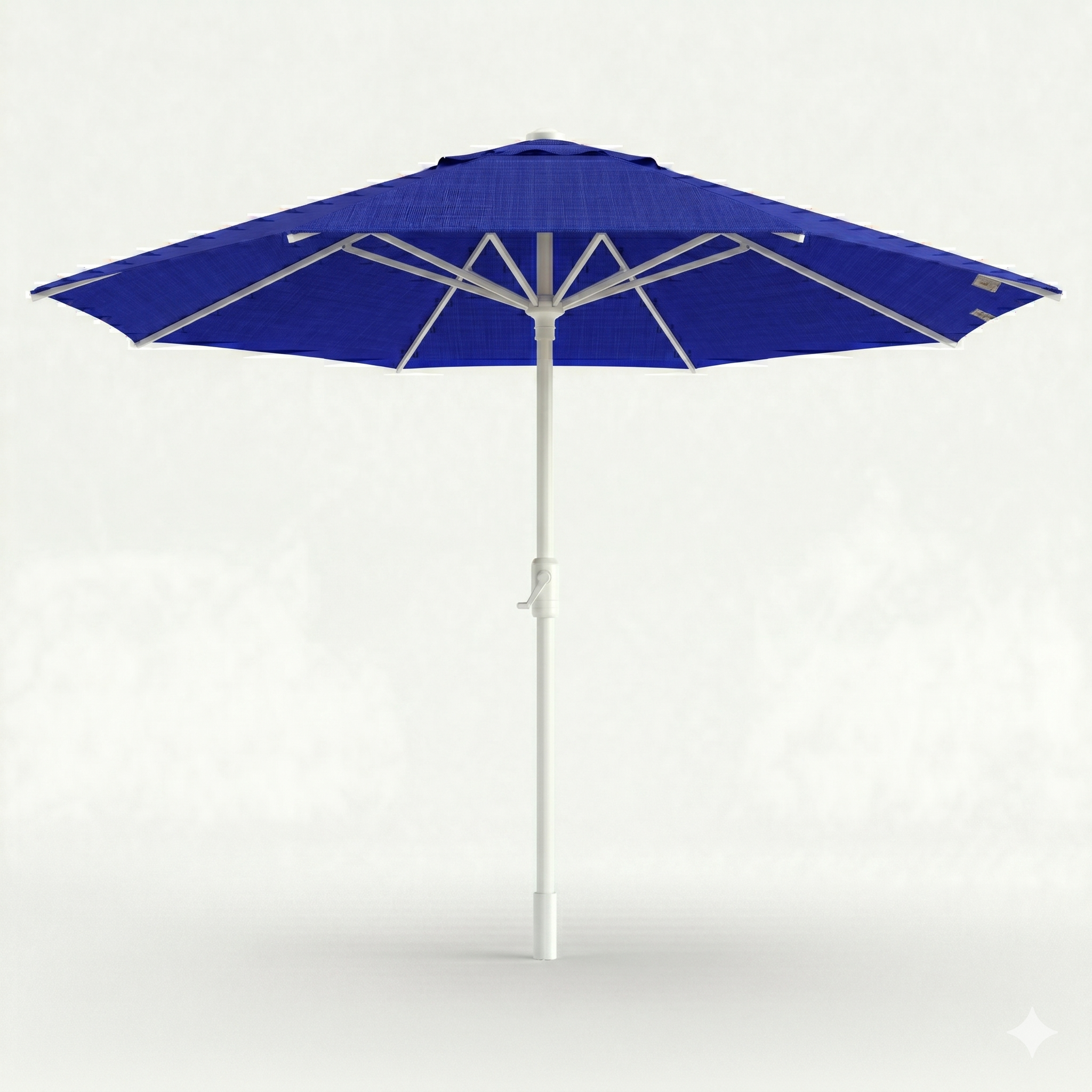 Lighthouse Casual Swirl Tilt Solar Umbrella with LED Lights
