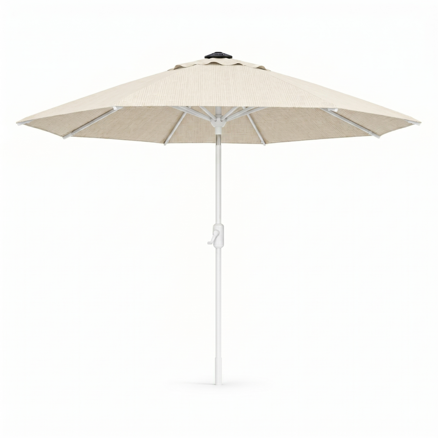 Lighthouse Casual Swirl Tilt Solar Umbrella with LED Lights