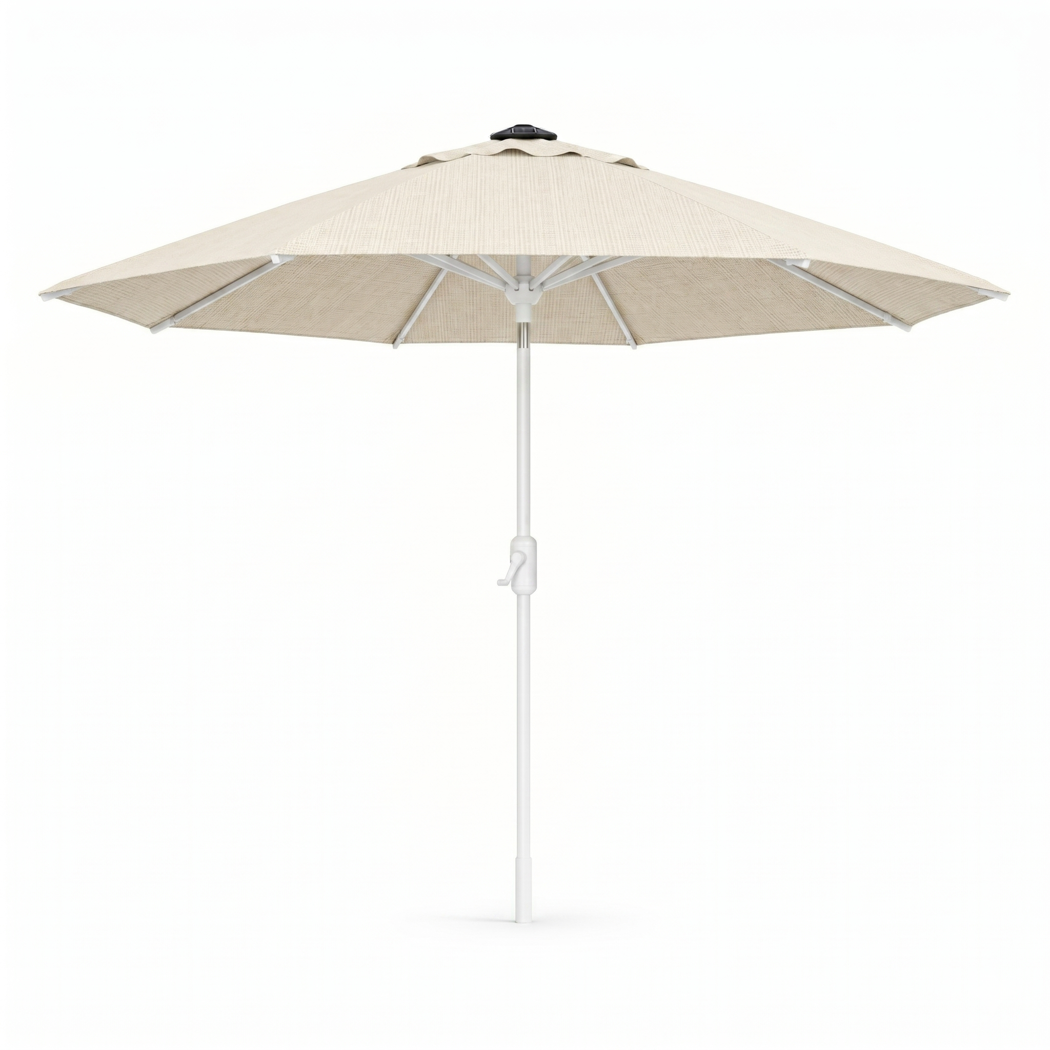 Lighthouse Casual Swirl Tilt Solar Umbrella with LED Lights