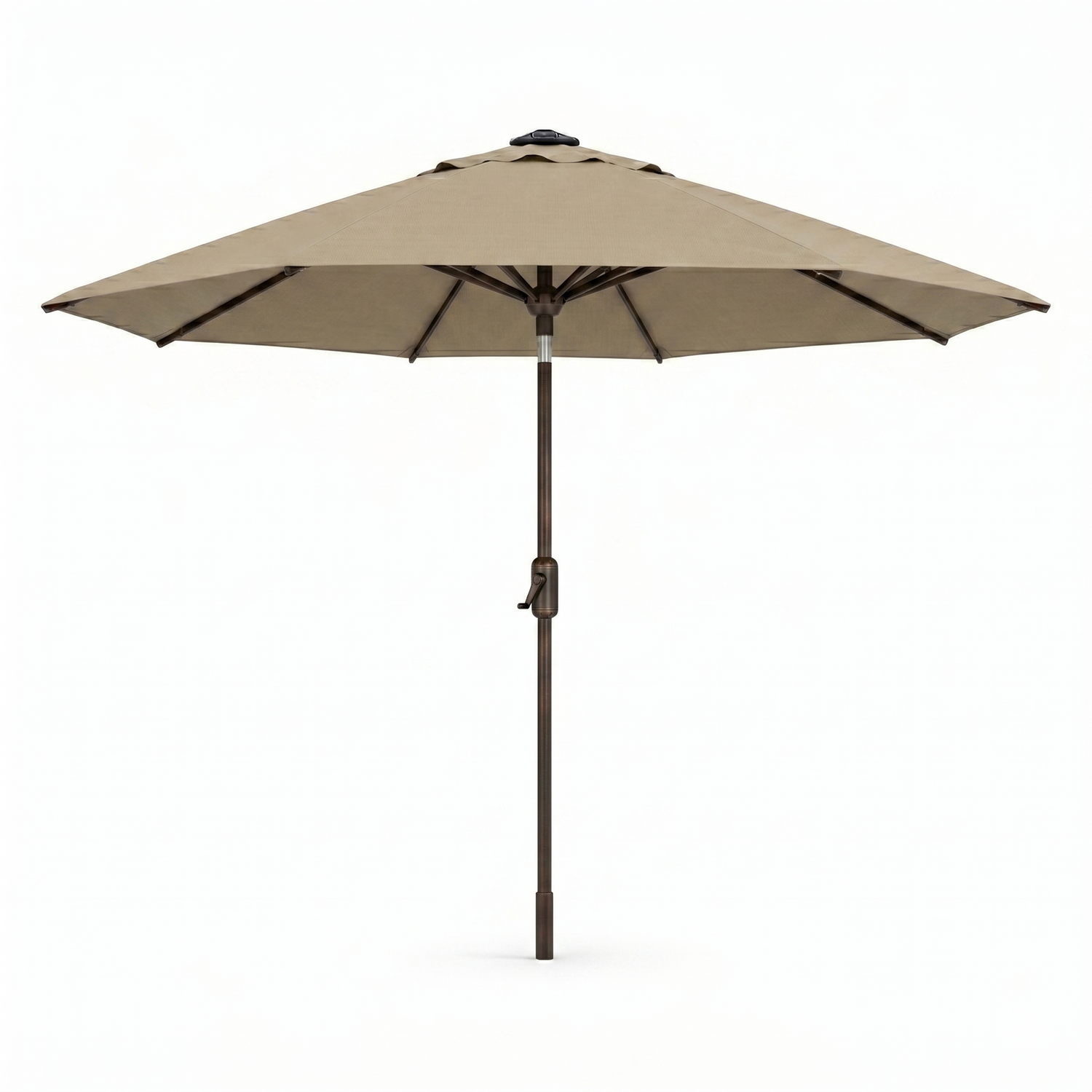 Lighthouse Casual Swirl Tilt Solar Umbrella with LED Lights