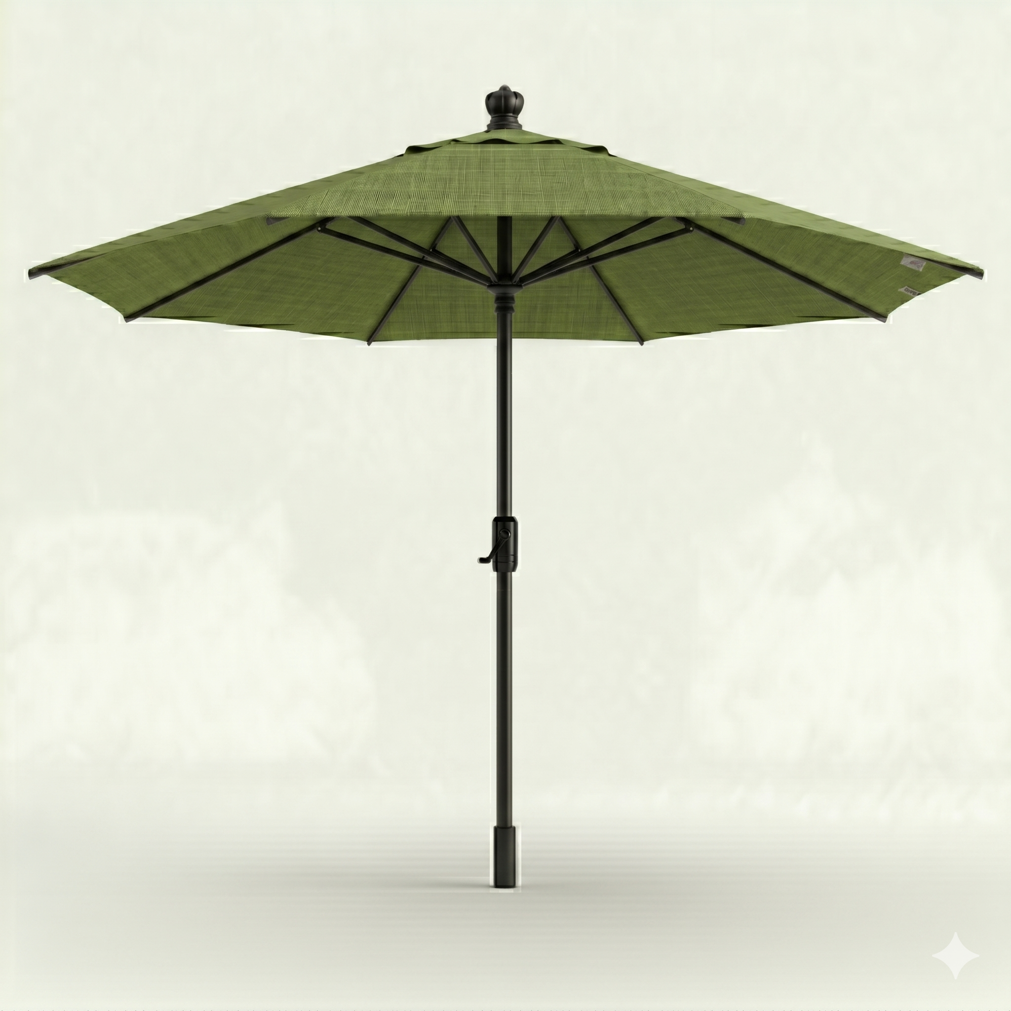 Lighthouse Casual Swirl Tilt Solar Umbrella with LED Lights