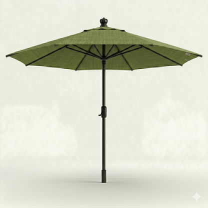 Lighthouse Casual Swirl Tilt Solar Umbrella with LED Lights