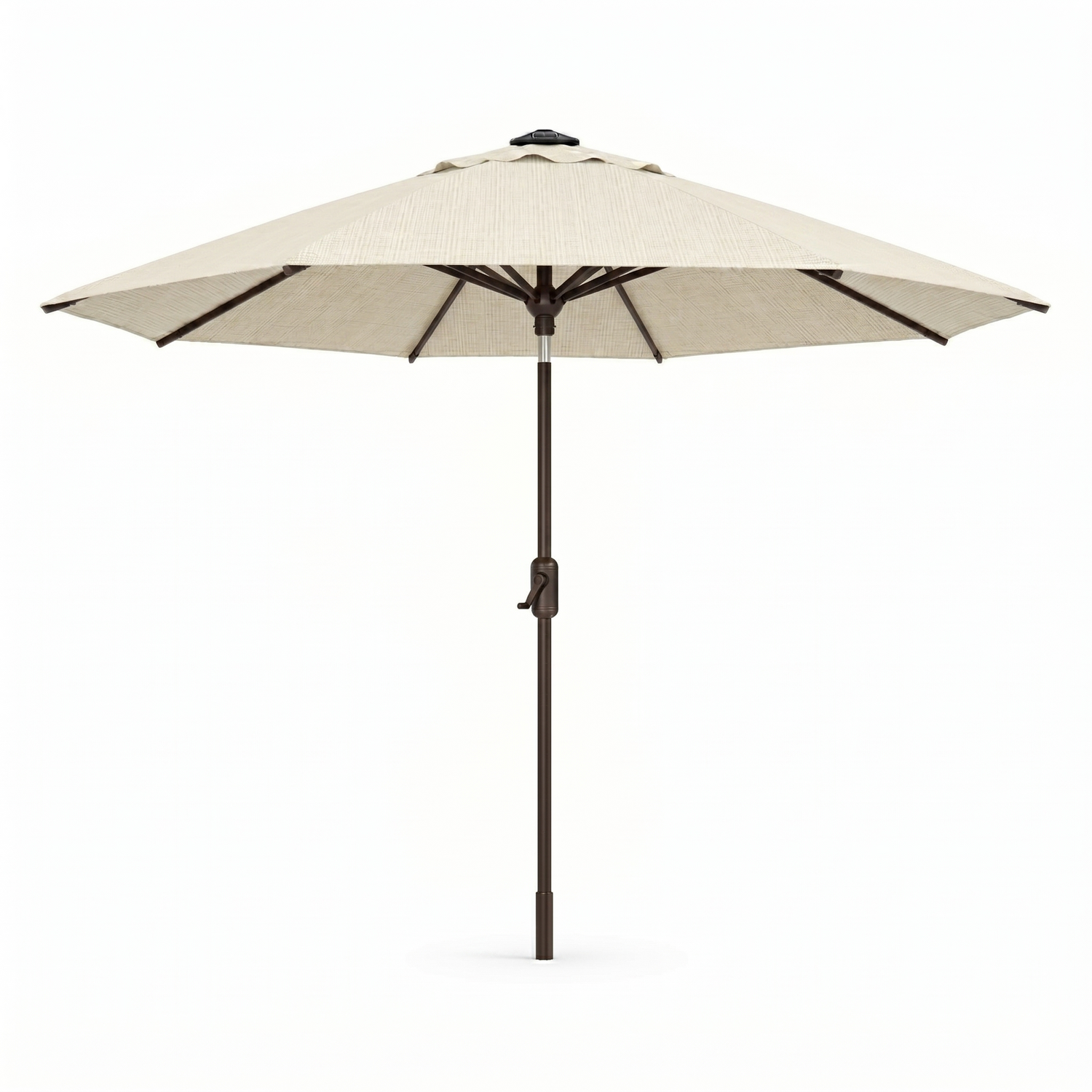 Lighthouse Casual Swirl Tilt Solar Umbrella with LED Lights