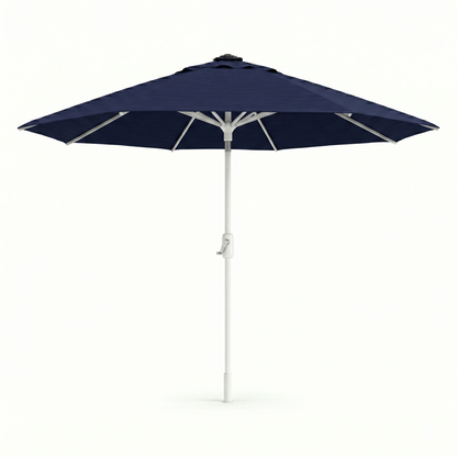 Lighthouse Casual Swirl Tilt Solar Umbrella with LED Lights