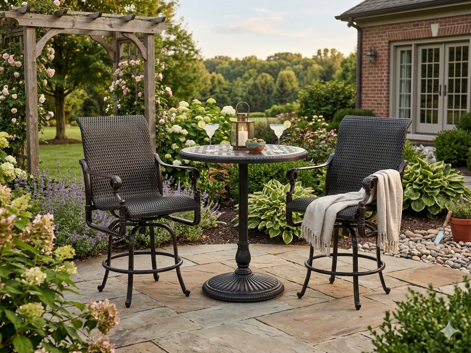 Gensun Grand Terrace Bistro Set