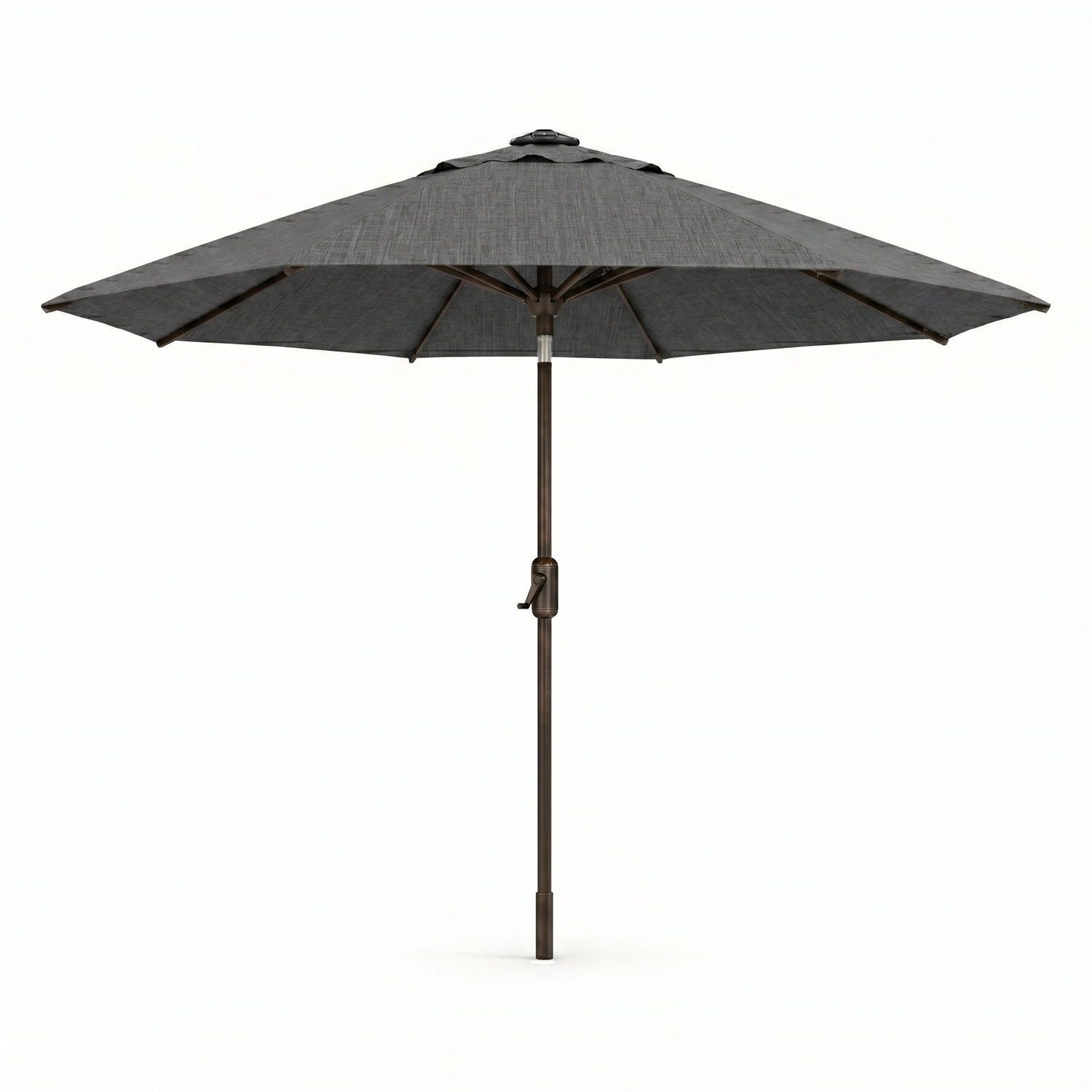 Lighthouse Casual Swirl Tilt Solar Umbrella with LED Lights