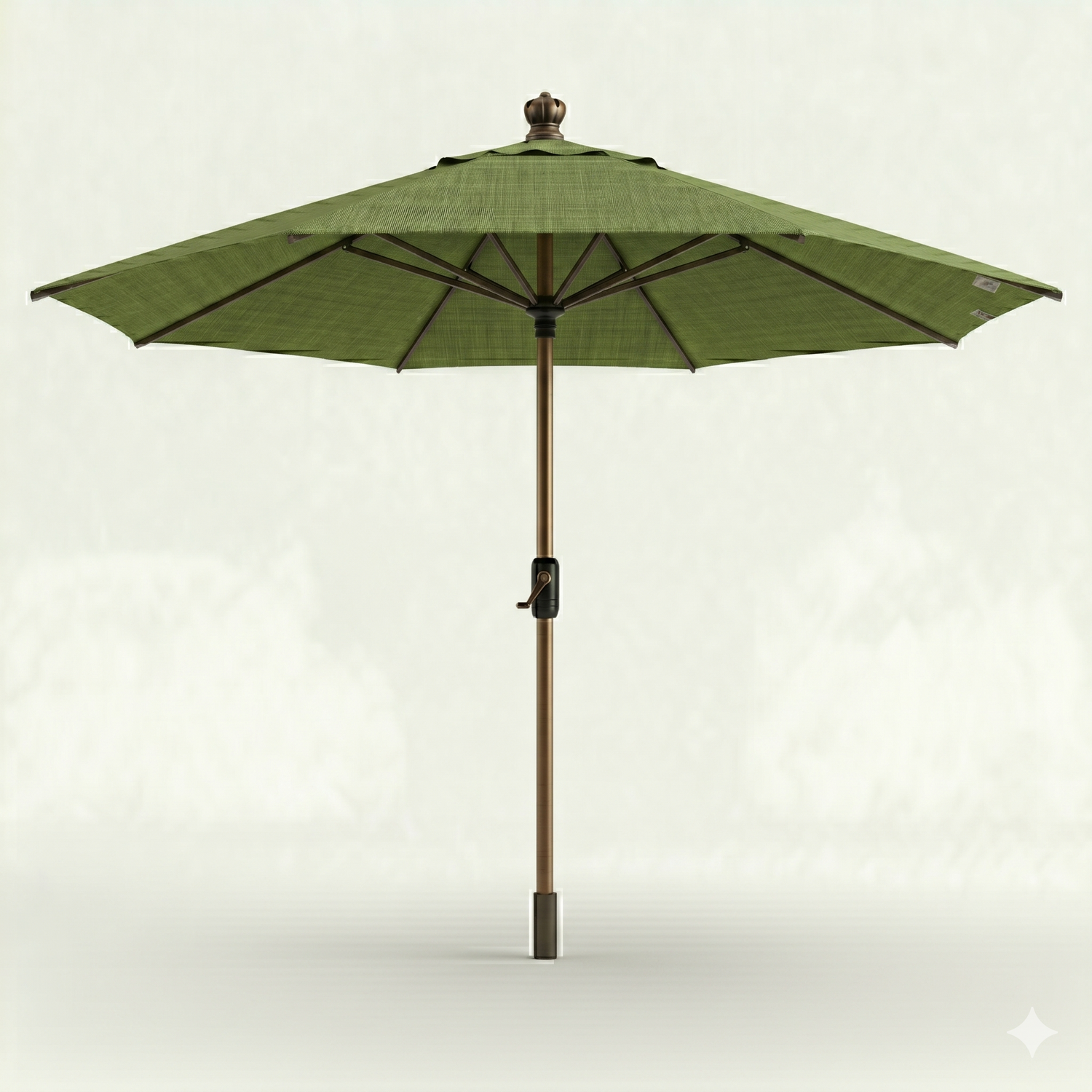 Lighthouse Casual Swirl Tilt Solar Umbrella with LED Lights