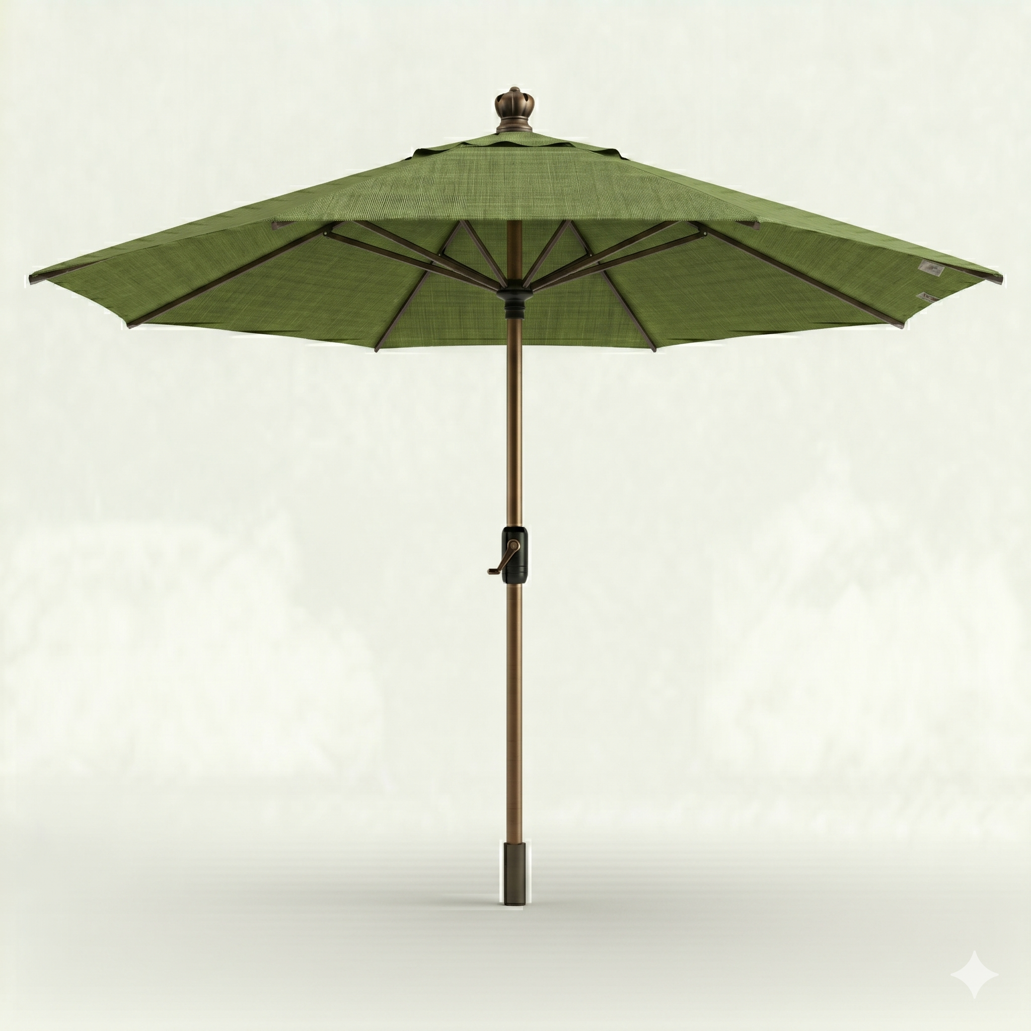 Lighthouse Casual Swirl Tilt Solar Umbrella with LED Lights