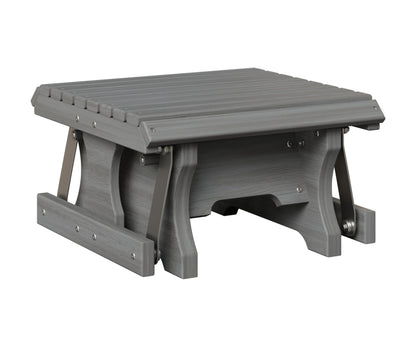 Berlin Gardens Gliding Footstool in Driftwood Gray