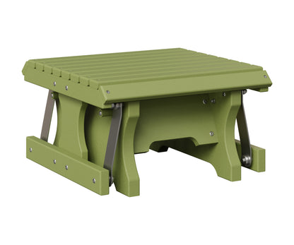 Berlin Gardens Gliding Footstool in Kiwi Green