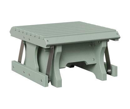 Berlin Gardens Gliding Footstool in Sea Foam