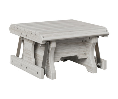 Berlin Gardens Gliding Footstool in Seashell