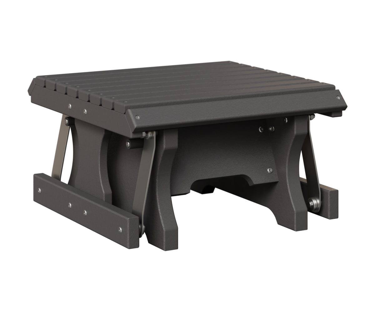 Berlin Gardens Gliding Footstool in Smoke Gray