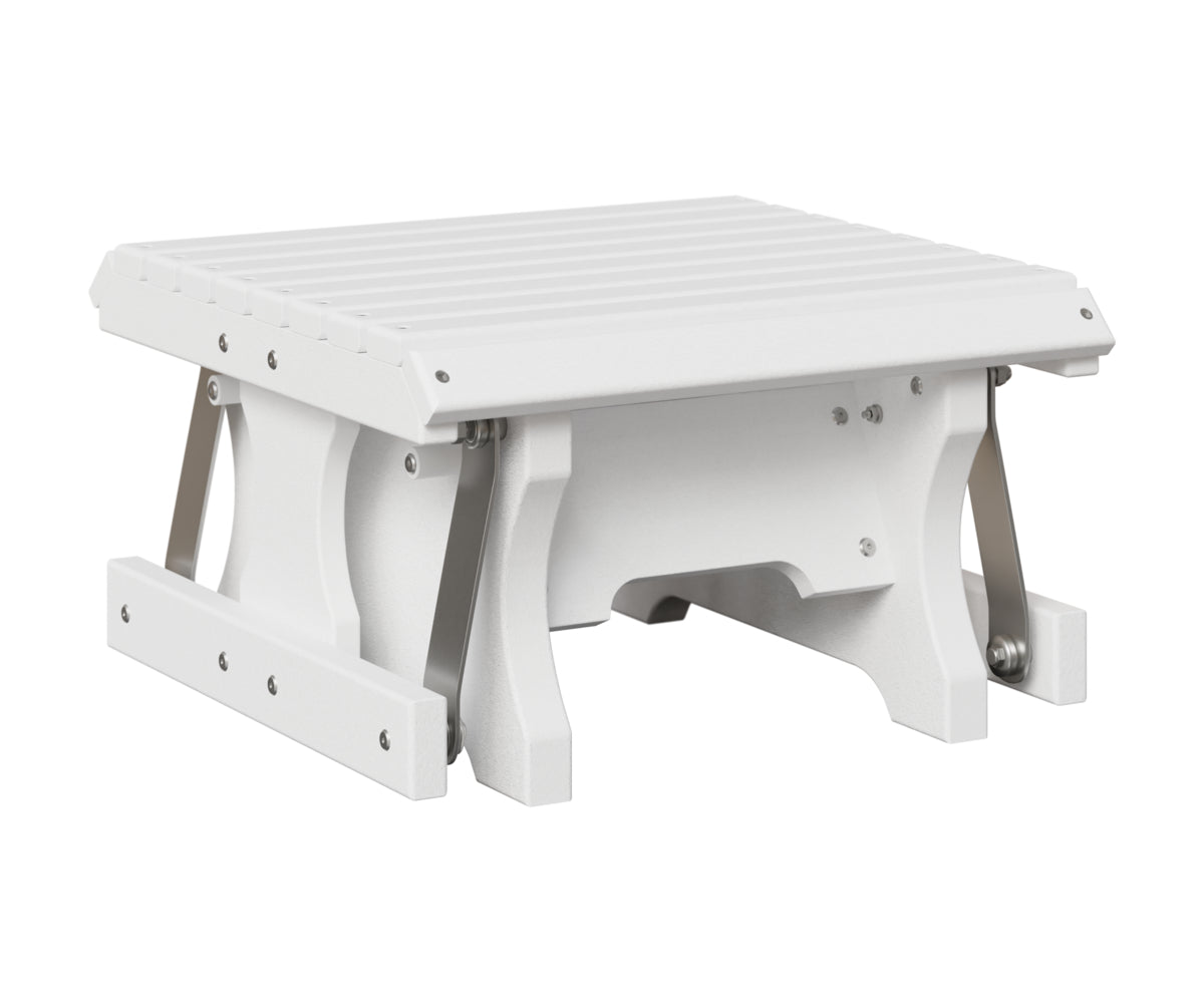Berlin Gardens Gliding Footstool in White