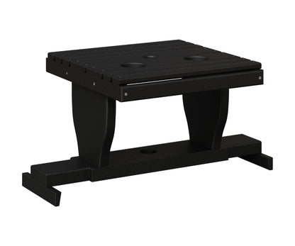 Berlin Gardens Gliding Settee Table in Black