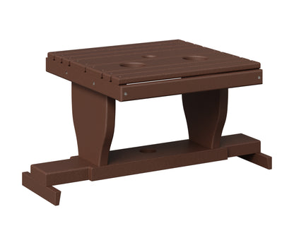 Berlin Gardens Gliding Settee Table in Chocolate Brown