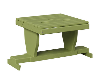 Berlin Gardens Gliding Settee Table in Kiwi Green