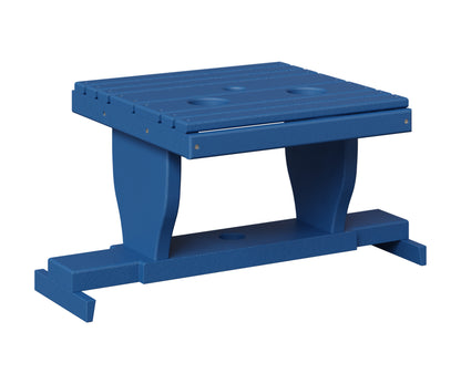 Berlin Gardens Gliding Settee Table in Pacific Blue