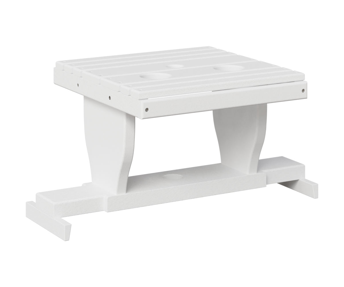 Berlin Gardens Gliding Settee Table in White