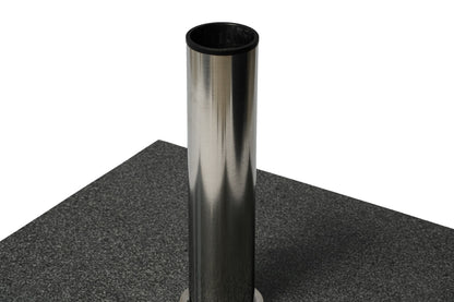 88 lb Granite Rolling Base – Heavy-Duty Mobile Umbrella Stand with Wheels