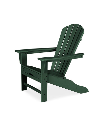 POLYWOOD Palm Coast Ultimate Adirondack with Hideaway Ottoman