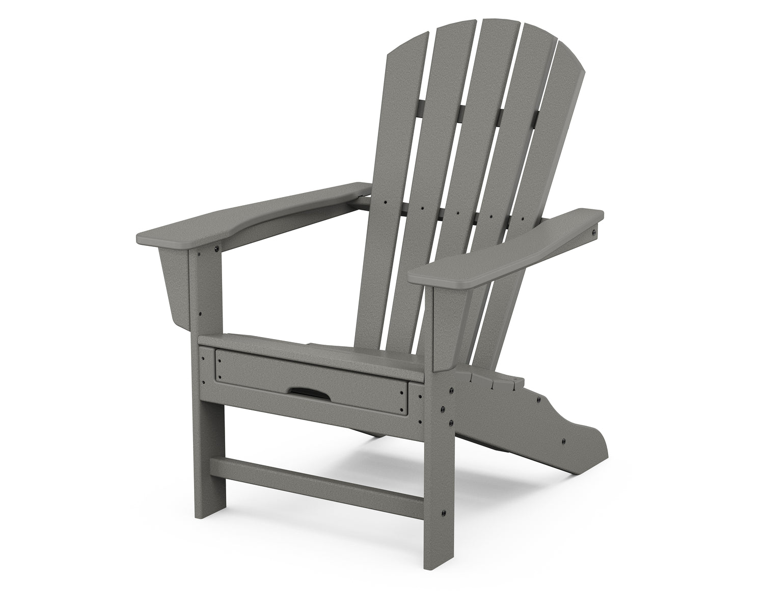 POLYWOOD Palm Coast Ultimate Adirondack with Hideaway Ottoman