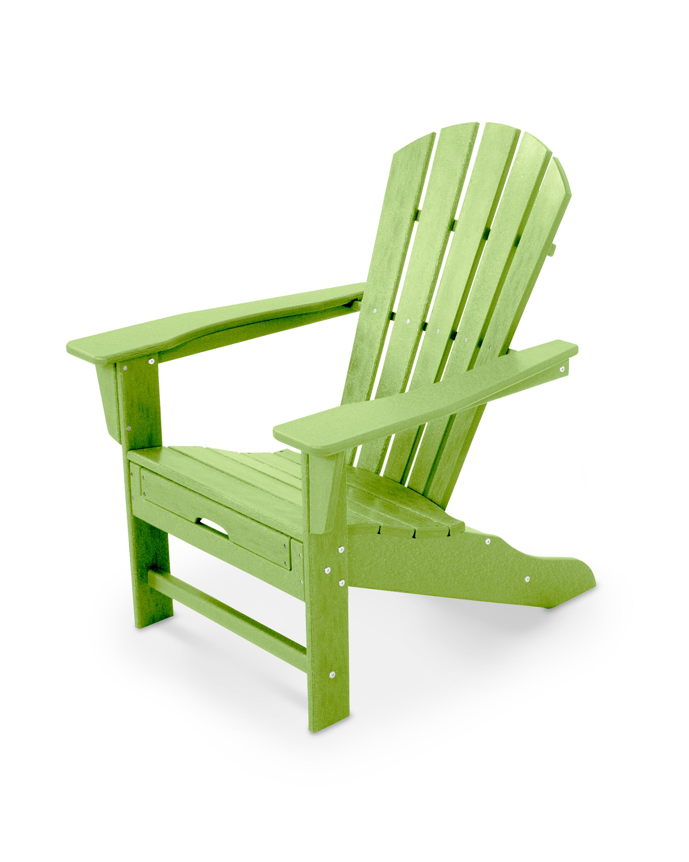 POLYWOOD Palm Coast Ultimate Adirondack with Hideaway Ottoman