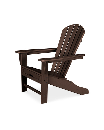 POLYWOOD Palm Coast Ultimate Adirondack with Hideaway Ottoman