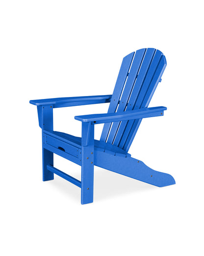 POLYWOOD Palm Coast Ultimate Adirondack with Hideaway Ottoman