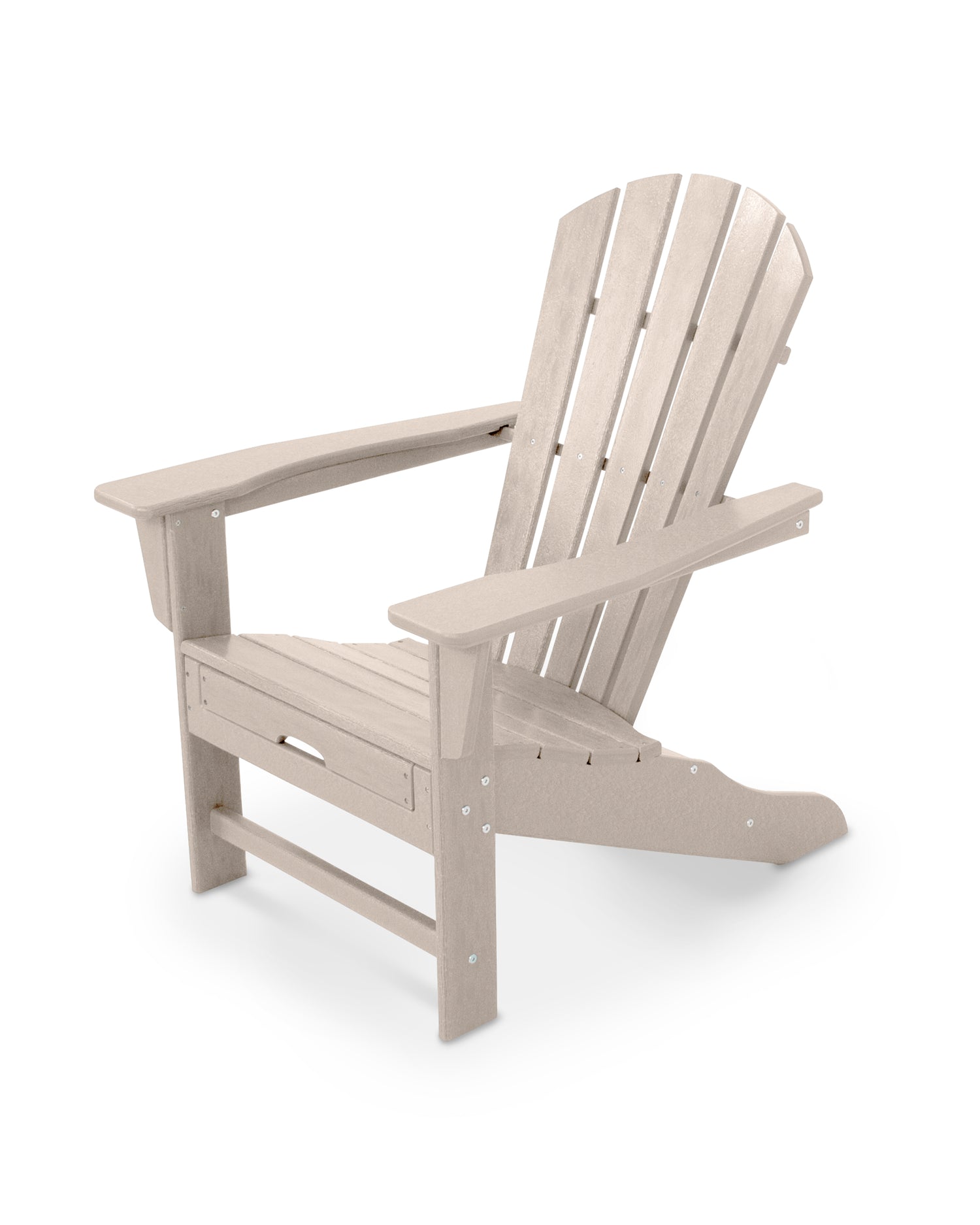 POLYWOOD Palm Coast Ultimate Adirondack with Hideaway Ottoman