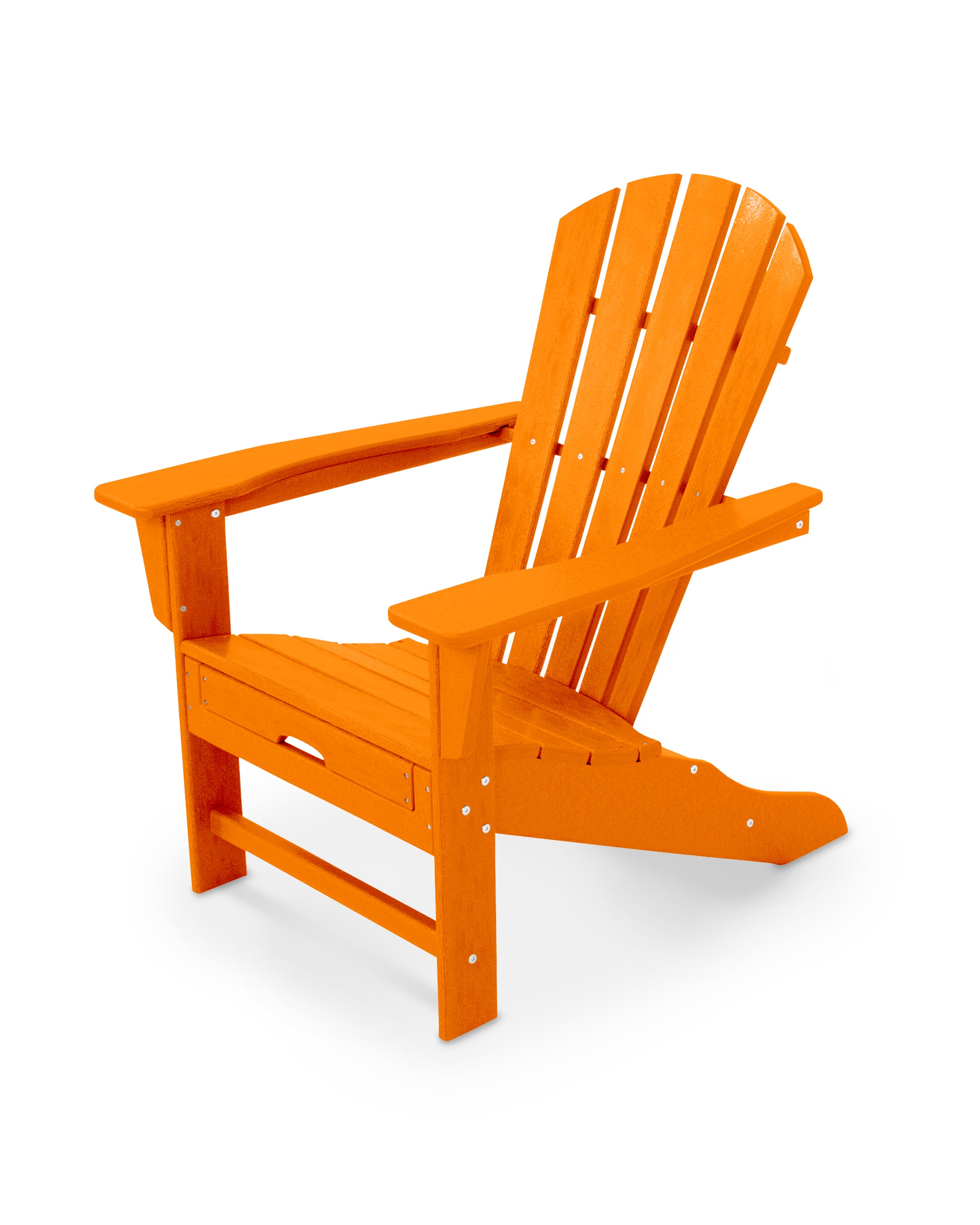 POLYWOOD Palm Coast Ultimate Adirondack with Hideaway Ottoman